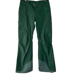 Patagonia Women's Green Snow Snowboarding Ski Pants Size Small